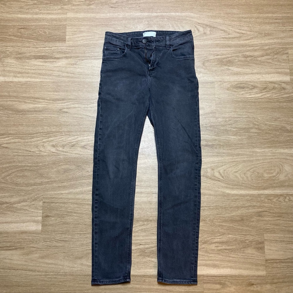 ASOS Design faded black slim fit jeans